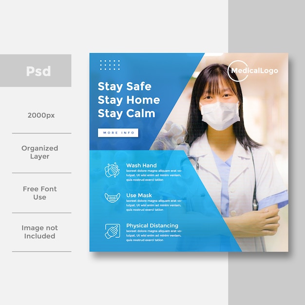 Healthcare & medical Social media banner