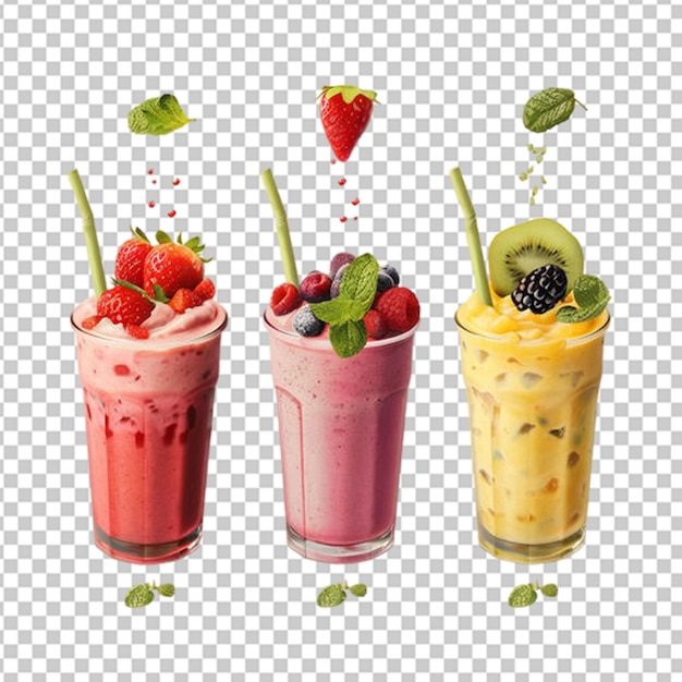 Healthy and Refreshing Summer Juice PNG Illustration