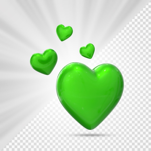 Heart 3d render