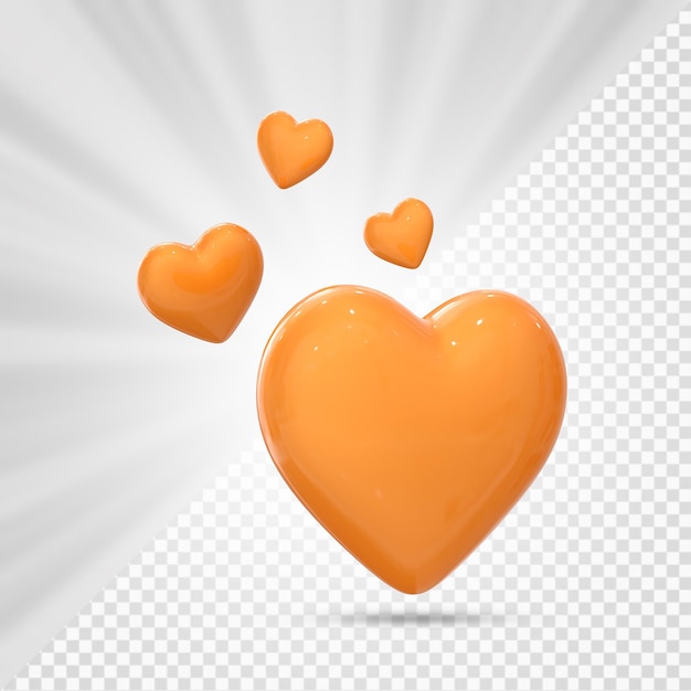 Heart 3d render