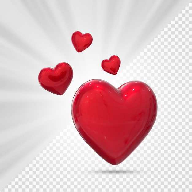 Heart 3d render