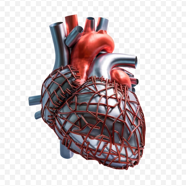 a heart made by a human heart