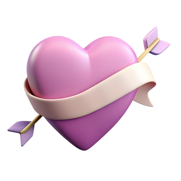 a heart shaped item with a ribbon that says  heart  on it