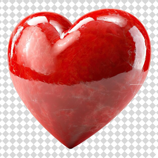 Heart sigh isolated on transparent background PNG file format