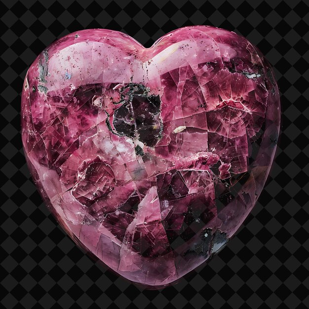 a heart that has the word quartz on it