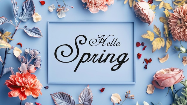 Hello spring Card