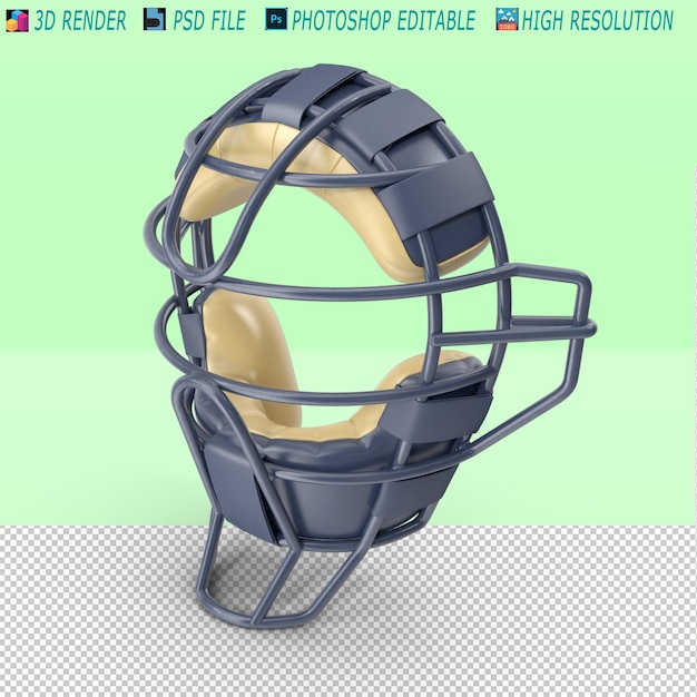 PSD helmet 3d psd file