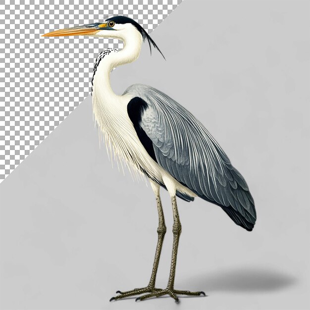 heron Animal On Transparent background