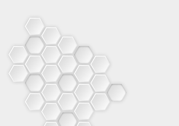 PSD hexagon shape abstract background