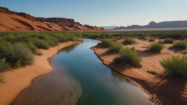 PSD hidden oasis in a desert