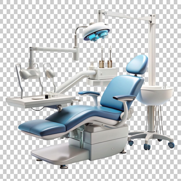 PSD high quality of dental equipment enhance on transparent background