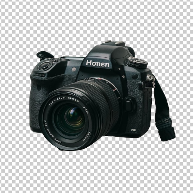 PSD highquality dslr camera with a lens attached