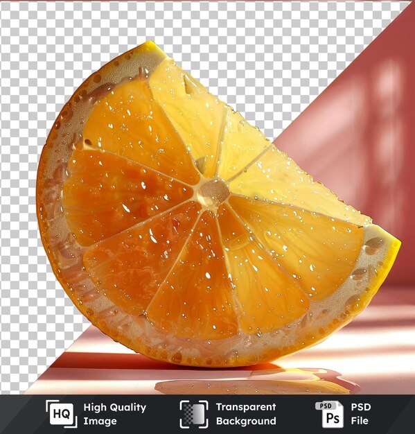 Highquality transparent PSD lemon slice PNG and JPG files