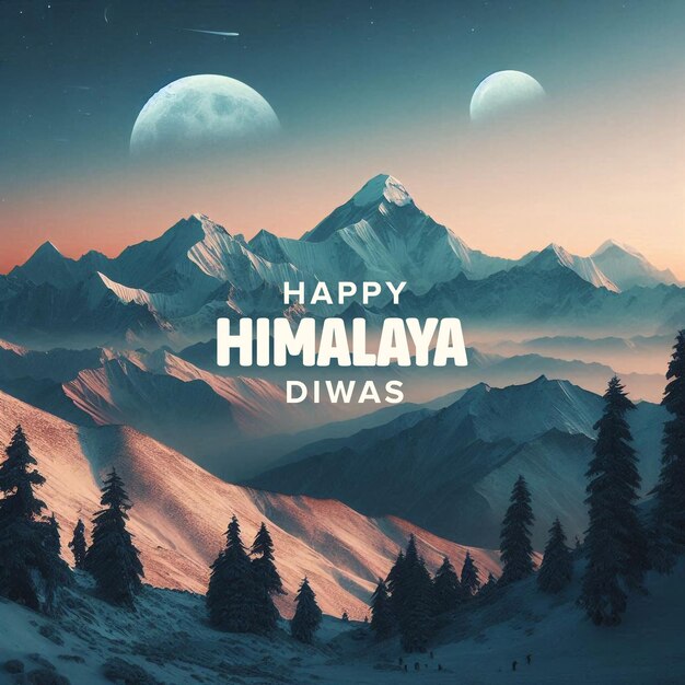 Himalayan Beauty PSD Banner Design