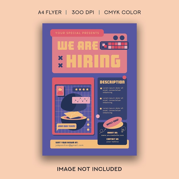 Hiring Flyer and Recruitment Flyer