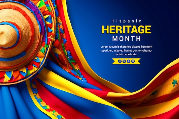 PSD hispanic heritage month background