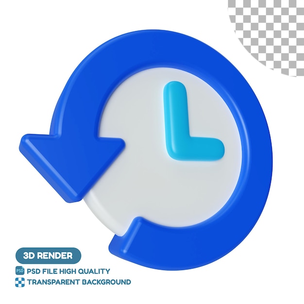 History 3D Illustration Icon