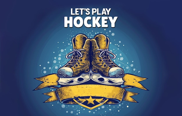 hockey background design