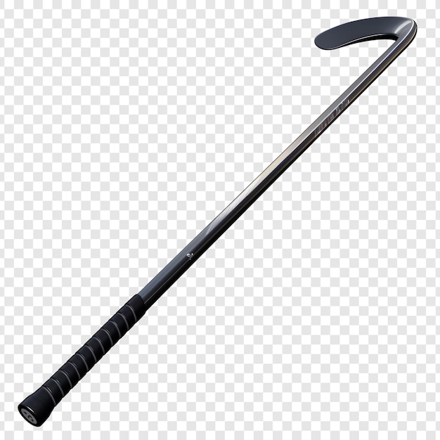 PSD hockey stick isolated on white background