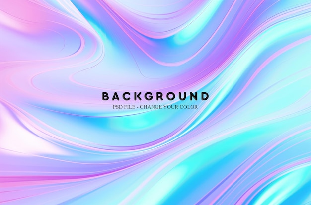 a holographic background pattern with blue purple and pink colors in the style of light skyblue