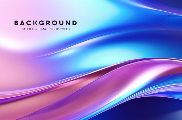 a holographic background pattern with blue purple and pink colors in the style of light skyblue