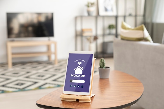 Home automation mockup design