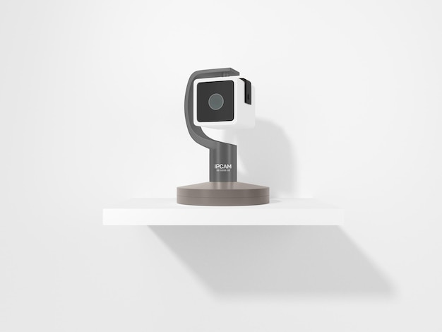 Home Security Surveillance IP camera Branding Mockup