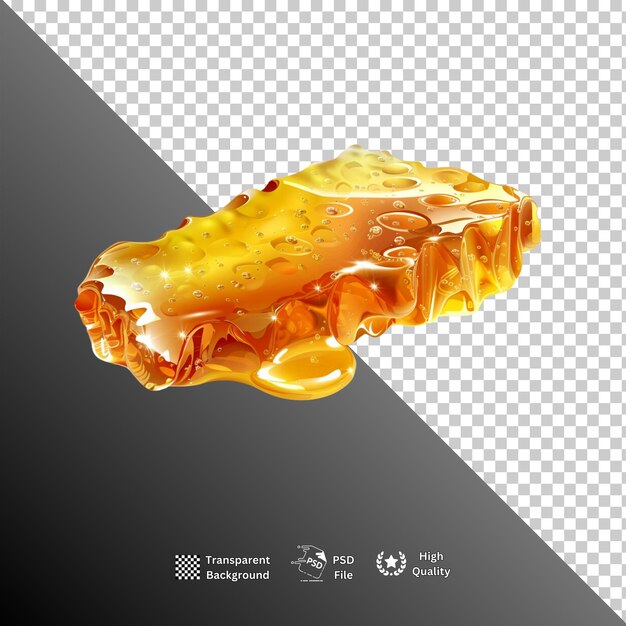 Honey isolated on transparent background