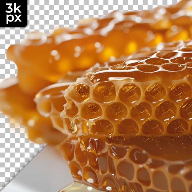 PSD a honeycomb with honeycomb and honeycomb on it