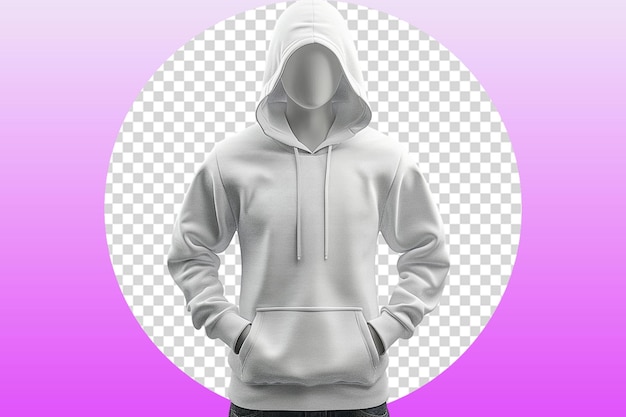 PSD hood jacket mockup