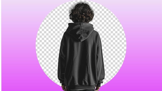 PSD hood jacket mockup