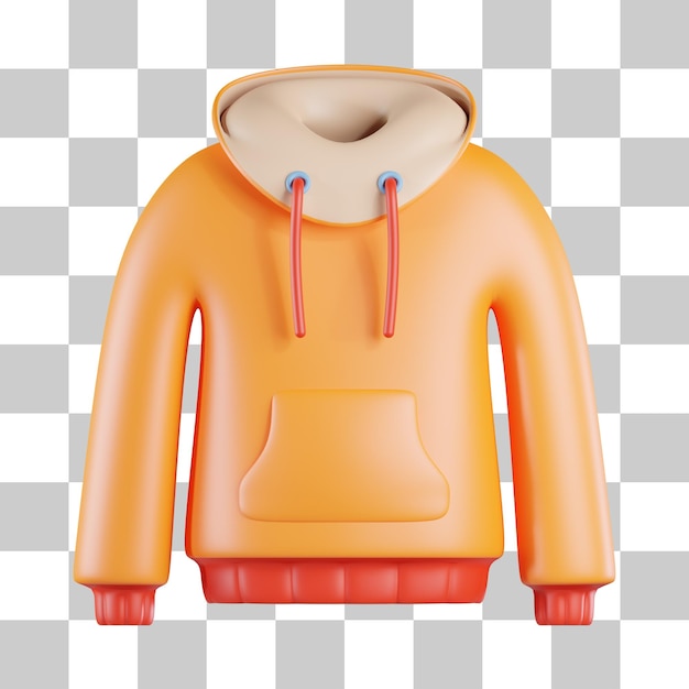 Hoodie 3D Icon