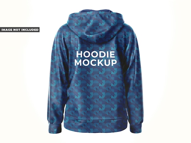 Hoodie Mockup Back View