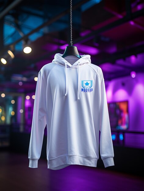 Hoodie mockup design PSD