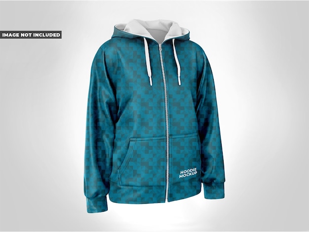 Hoodie Mockup Half Side View