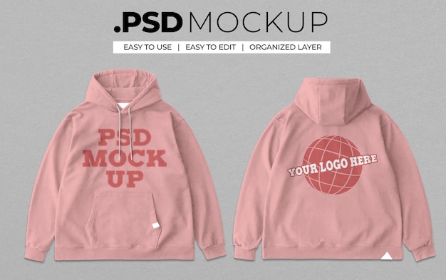 Hoodie Realistic Mockup