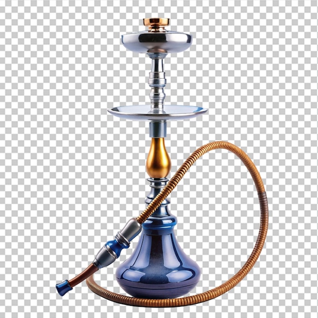 hookah in ddifferent colors isolated on transparent background