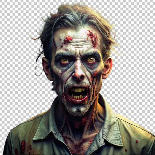 horrible scary zombie