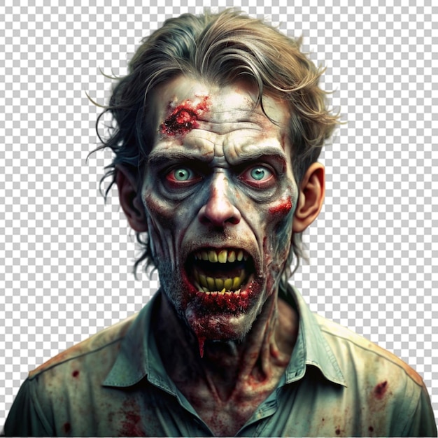 horrible scary zombie