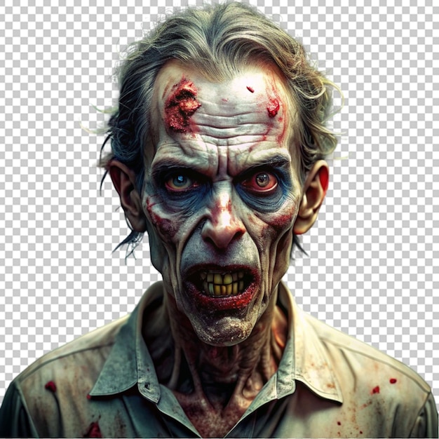 horrible scary zombie