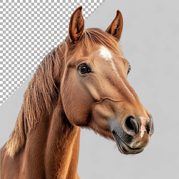 PSD horse animal on transparent background