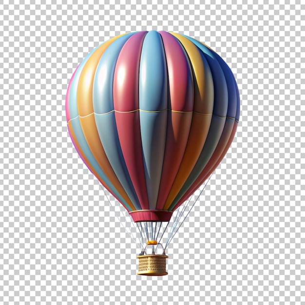 Hot air balloon 3d