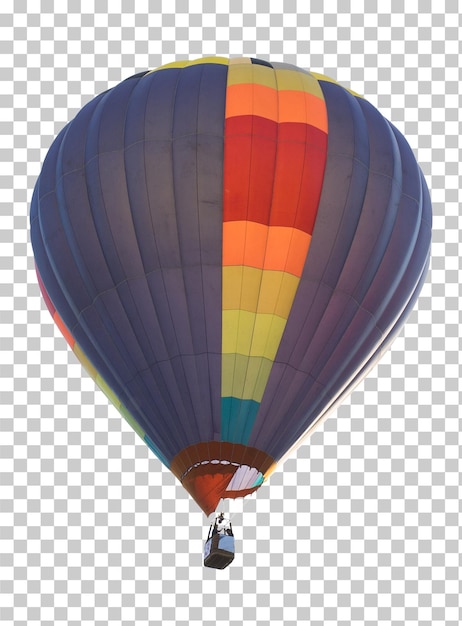 Hot air balloon isolated