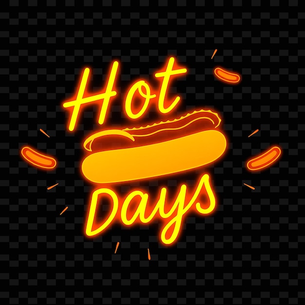 hot dog with hot dogs on a black background