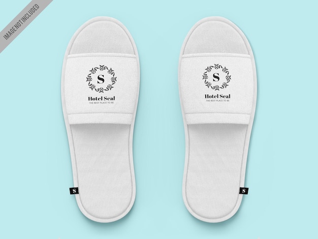 Hotel Slippers Mockup Template