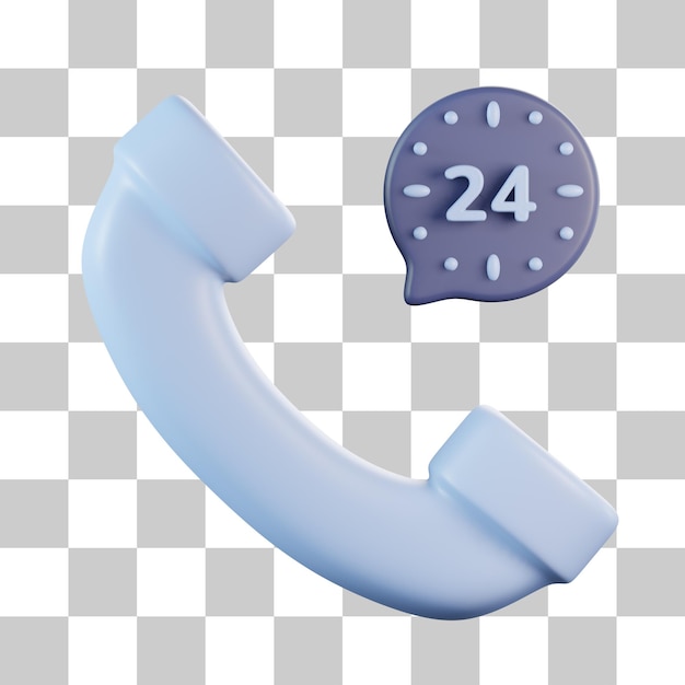 Hotline Customer Service 3D Icon