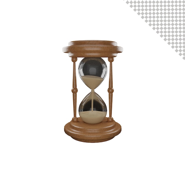 Hourglass 3d icon