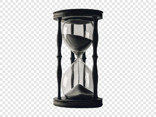 Hourglass isolated on transparent background