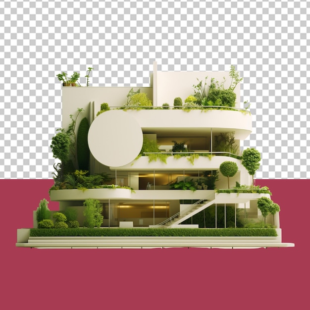 PSD house model png