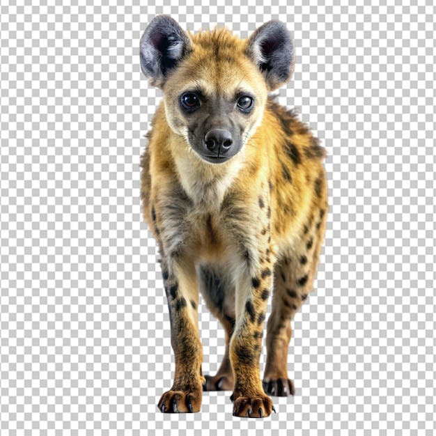 hyena on transparent background